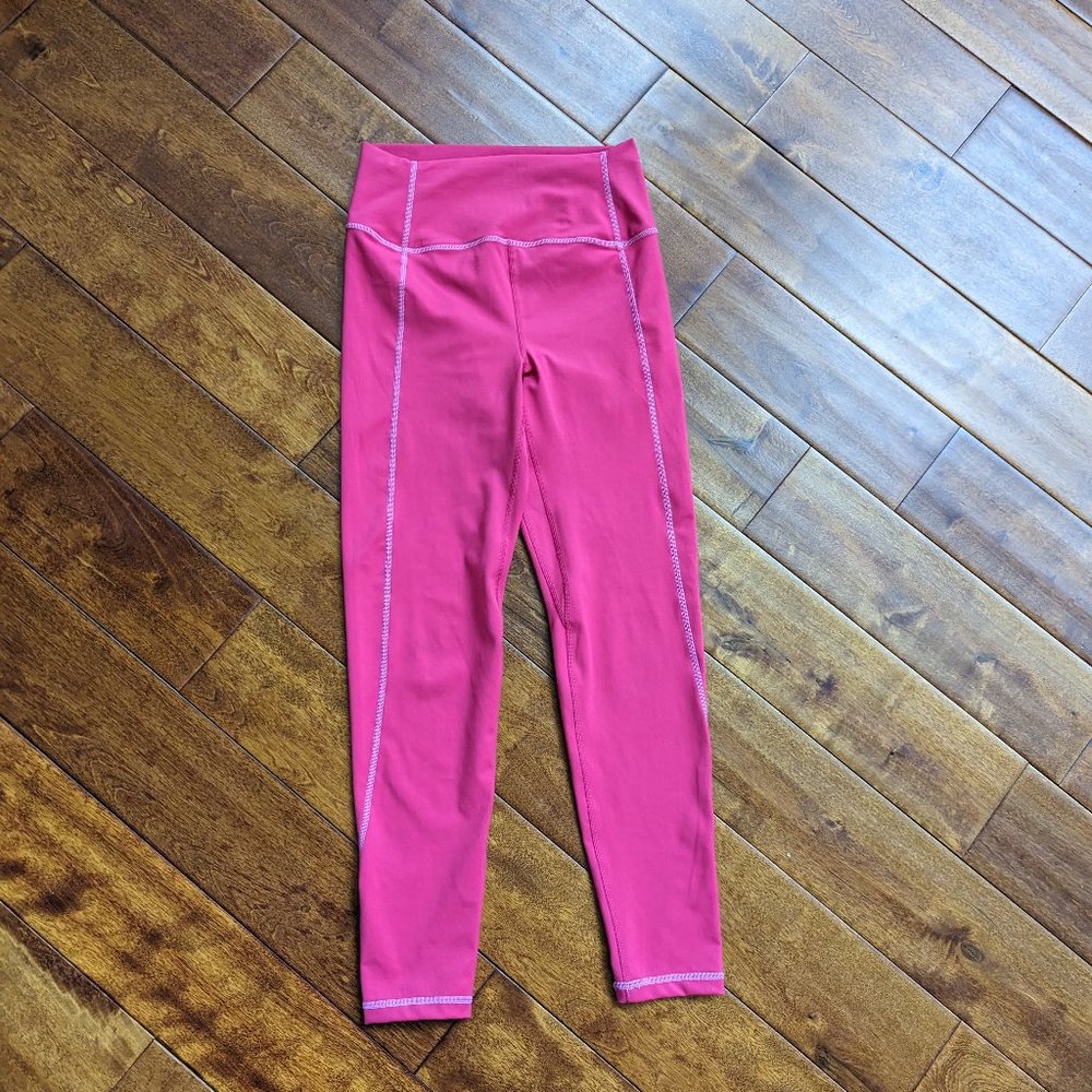 J. Crew Hot Pink Leggings Like New S